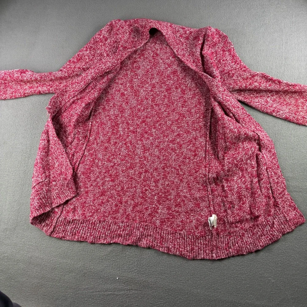 Vintage LL Bean Cardigan Sweater Women XS Marled‎ Cozy Boho Distressed Cottage